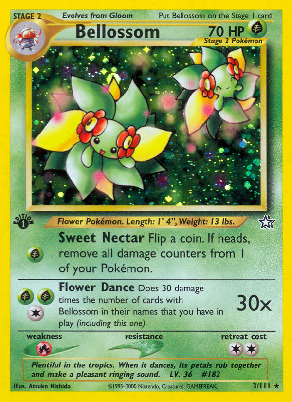 Bellossom - Neo Genesis - #3 (1st Edition)