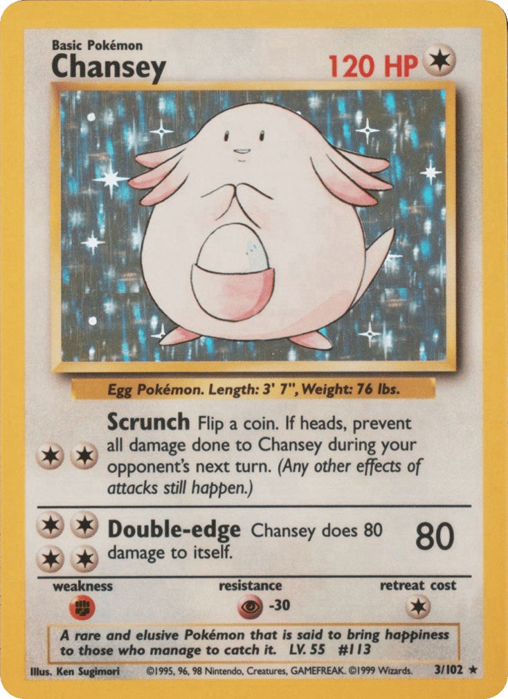 Chansey - Base Set - #3