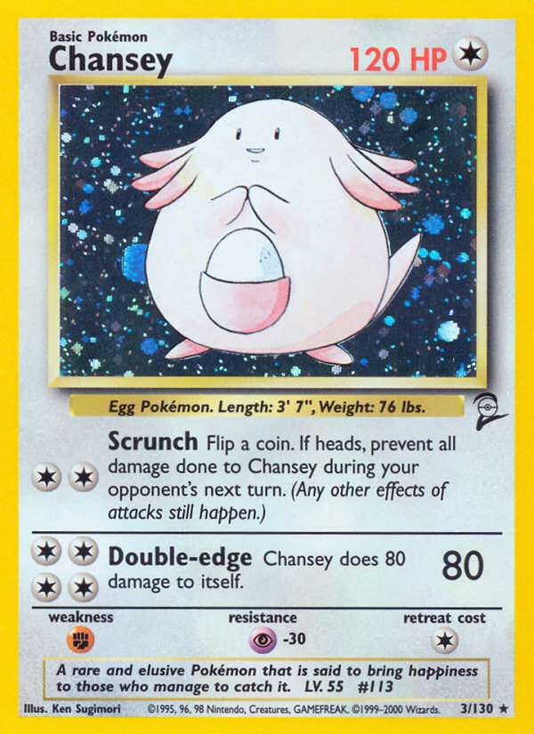 Chansey - Base Set 2 - #3