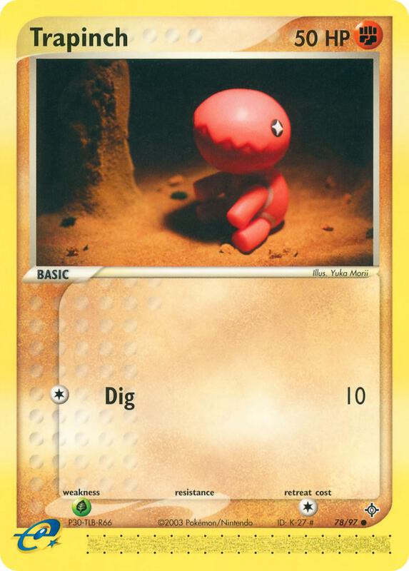 Trapinch - EX Dragon - #78