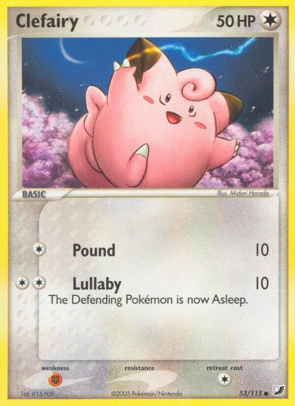Clefairy - EX Unseen Forces - #53