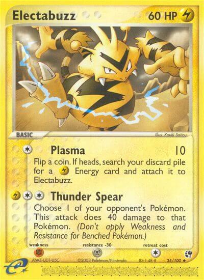 Electabuzz - EX Sandstorm - #35