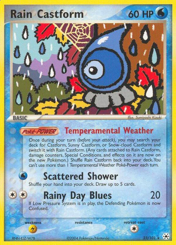 Rain Castform - EX Hidden Legends - #23