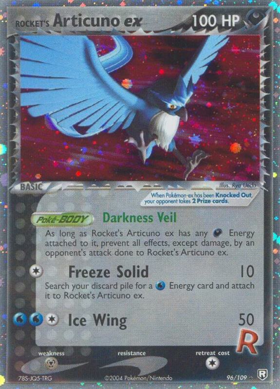 Rocket's Articuno ex - EX Team Rocket Returns - #96