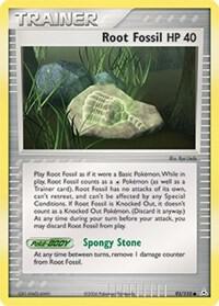 Root Fossil - EX Holon Phantoms - #93