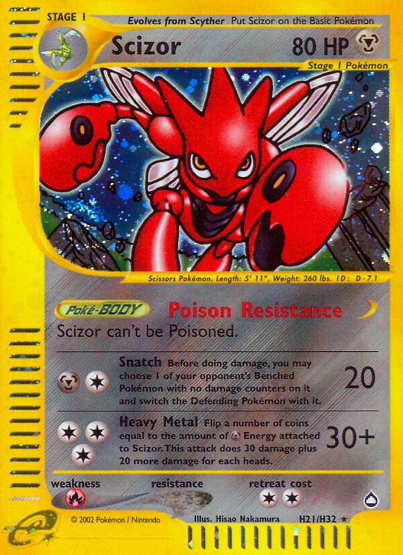 Scizor - Aquapolis - #H21