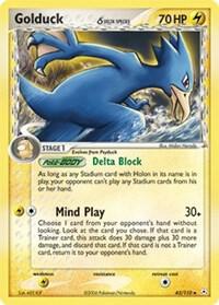 Golduck (Delta Species) - EX Holon Phantoms - #43