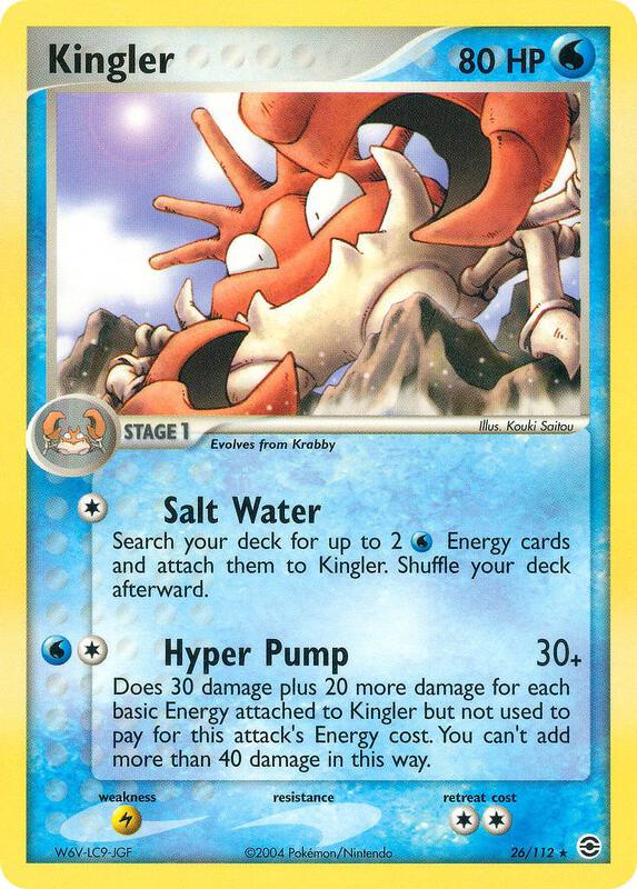 Kingler - EX FireRed & LeafGreen - #26