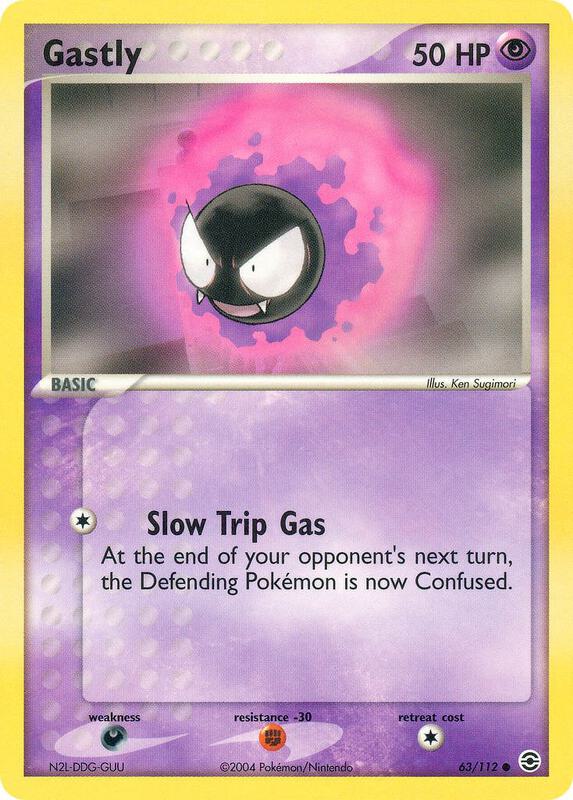 Gastly - EX FireRed & LeafGreen - #63