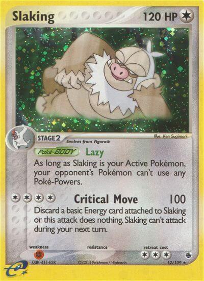 Slaking - EX Ruby & Sapphire - #12
