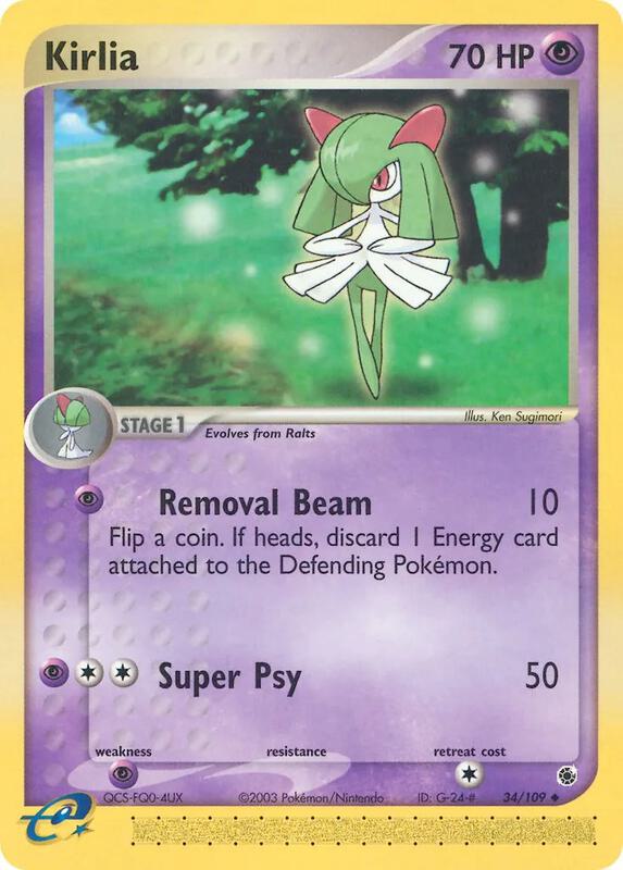 Kirlia - EX Ruby & Sapphire - #34