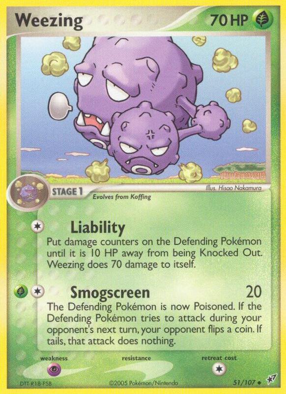 Weezing - EX Deoxys - #51