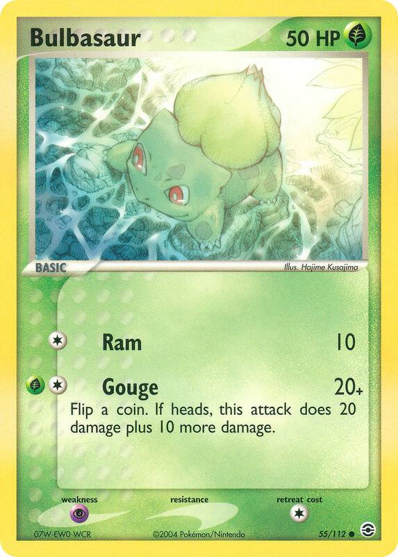 Bulbasaur - EX FireRed & LeafGreen - #55