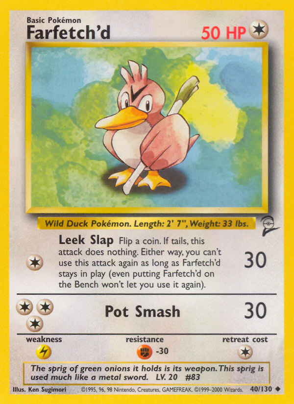 Farfetch'd - Base Set 2 - #40