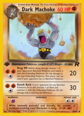 Dark Machoke - Team Rocket - #40 (1st Edition)