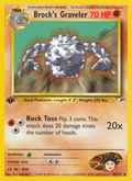Brock's Graveler - Gym Heroes - #40 (1st Edition)
