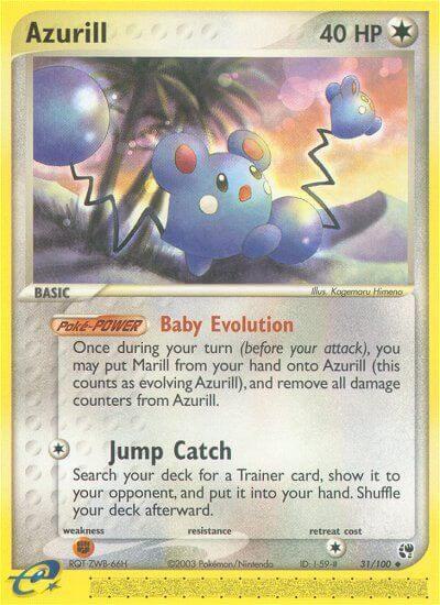 Azurill - EX Sandstorm - #31