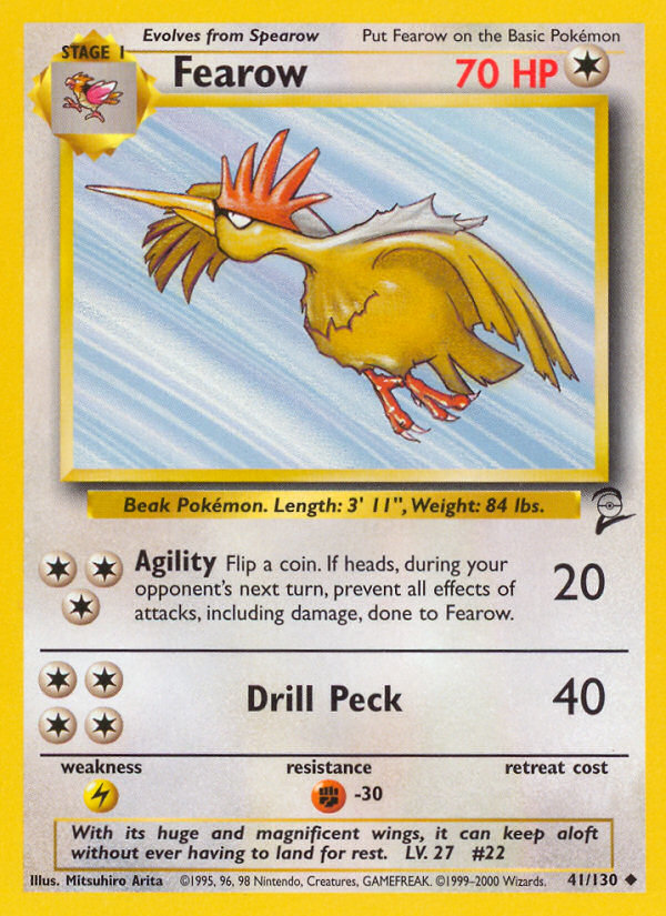 Fearow - Base Set 2 - #41
