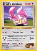 Brock's Lickitung - Gym Heroes - #41 (1st Edition)