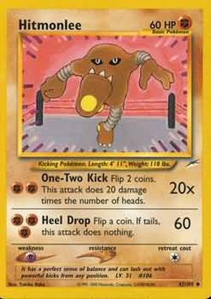 Hitmonlee - Neo Destiny - #42