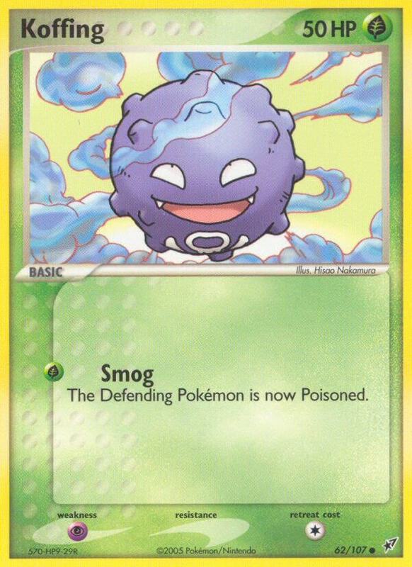 Koffing - EX Deoxys - #62