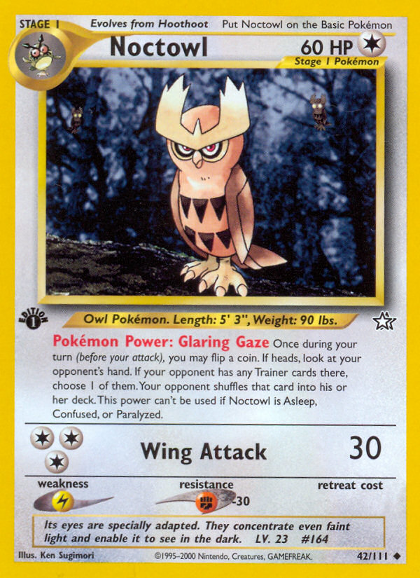 Noctowl - Neo Genesis - #42 (1st Edition)