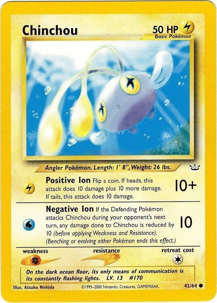 Chinchou - Neo Revelation - #42