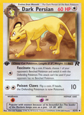 Dark Persian - Team Rocket - #42 (1st Edition)
