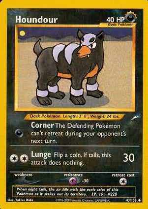 Houndour - Neo Destiny - #43