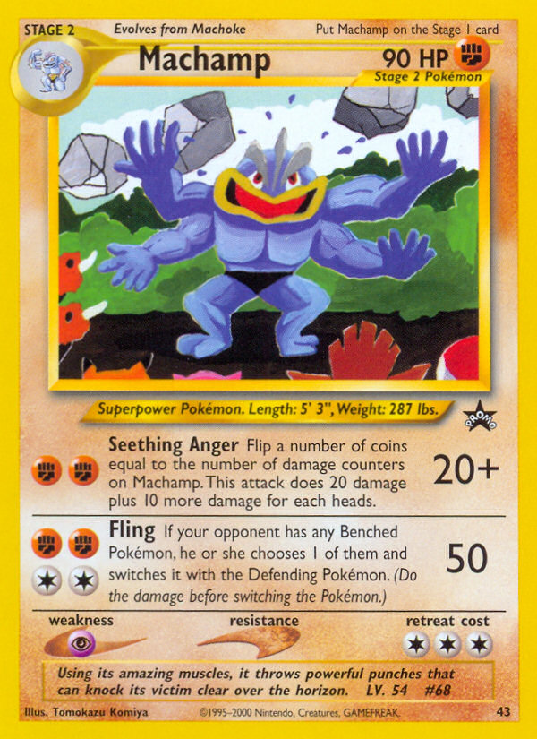 Machamp - Black Star Promo - #43