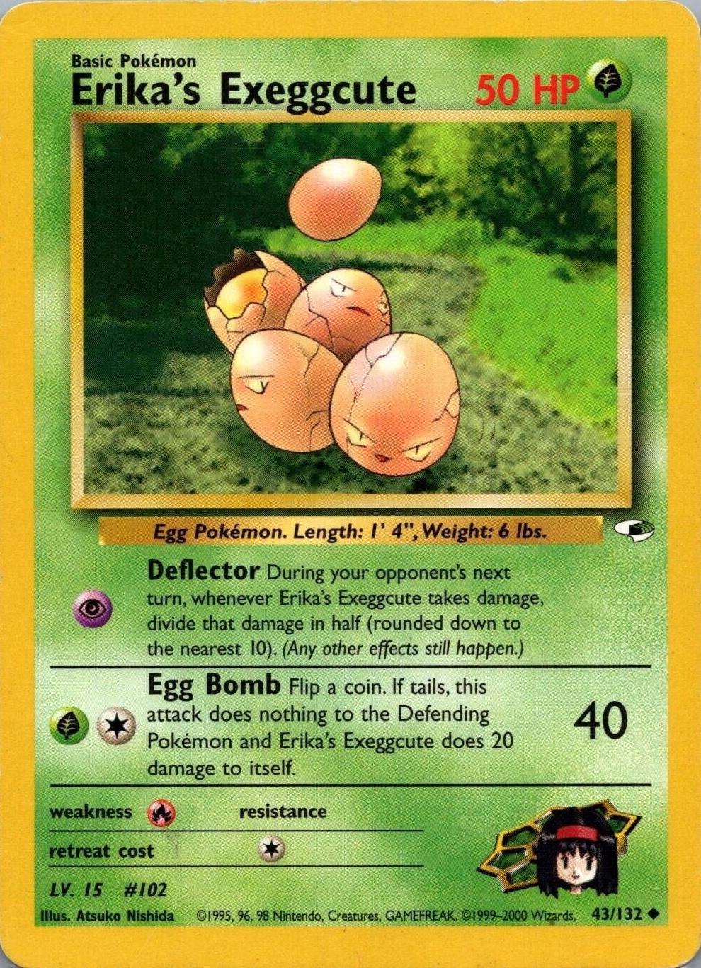 Erika's Exeggcute - Gym Heroes - #43