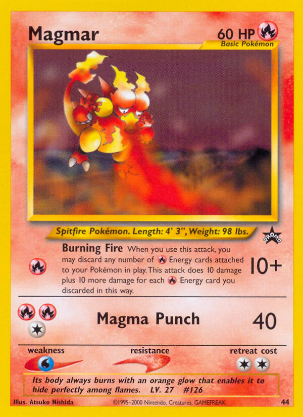 Magmar - Black Star Promo - #44