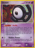 Unown (U) - EX Unseen Forces - #U