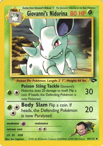 Giovanni's Nidorina - Gym Challenge - #44