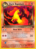 Dark Rapidash - Team Rocket - #44 (1st Edition)