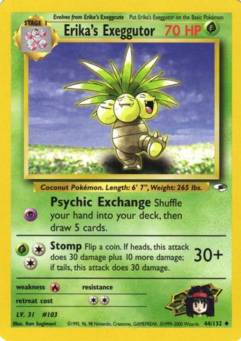Erika's Exeggutor - Gym Heroes - #44
