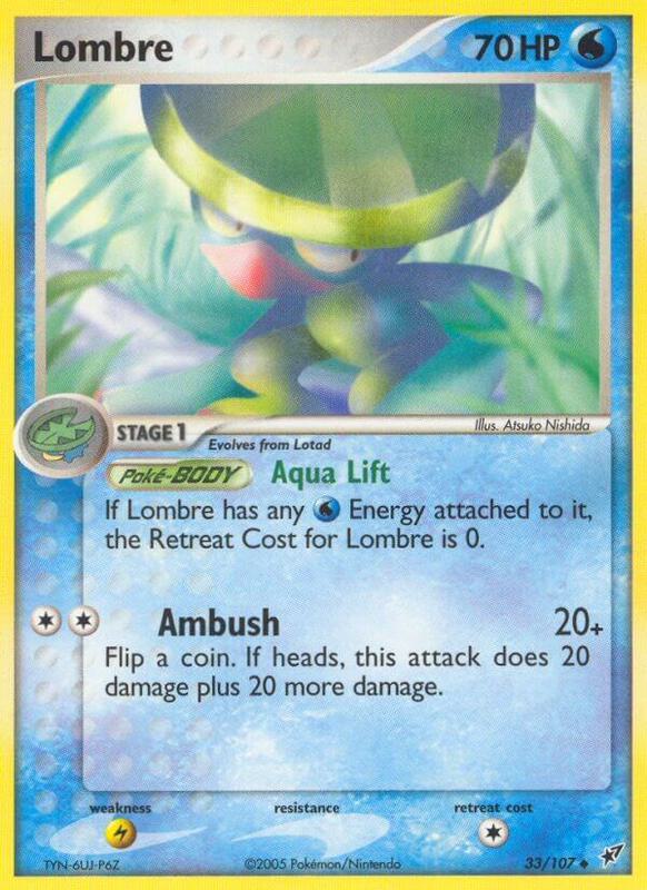 Lombre - EX Deoxys - #33