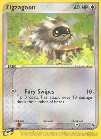 Zigzagoon - EX Ruby & Sapphire - #79