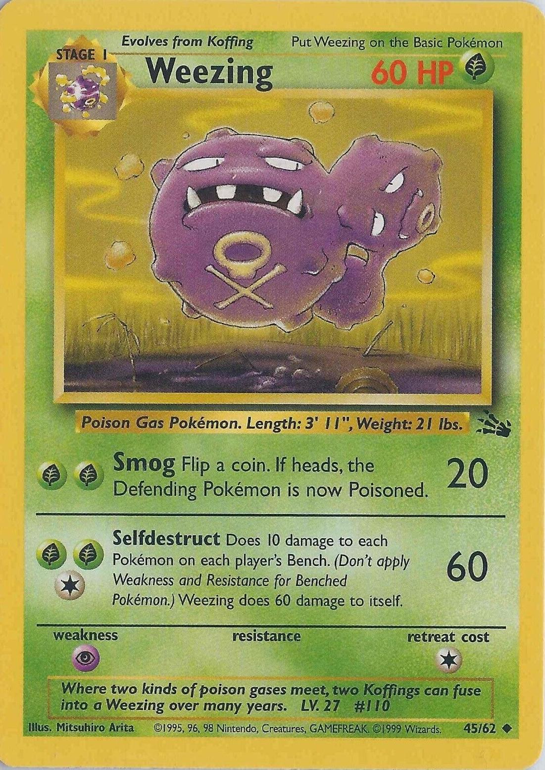 Weezing - Fossil - #45