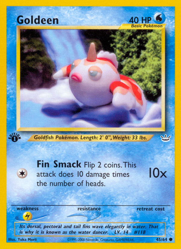 Goldeen - Neo Revelation - #45 (1st Edition)