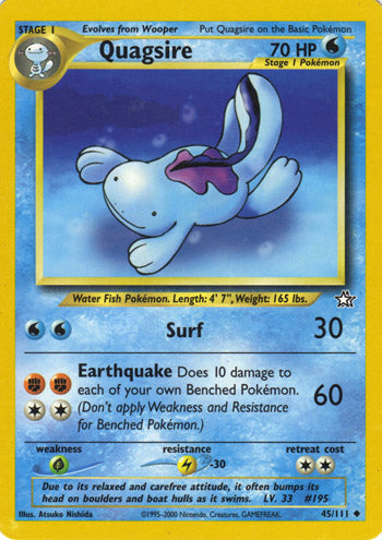 Quagsire - Neo Genesis - #45