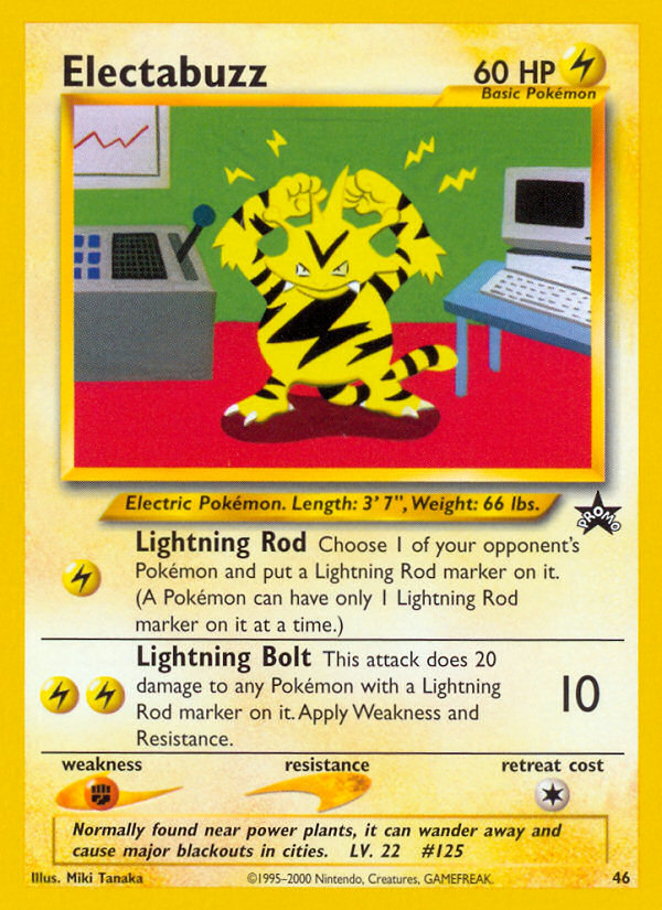 Electabuzz - Black Star Promo - #46