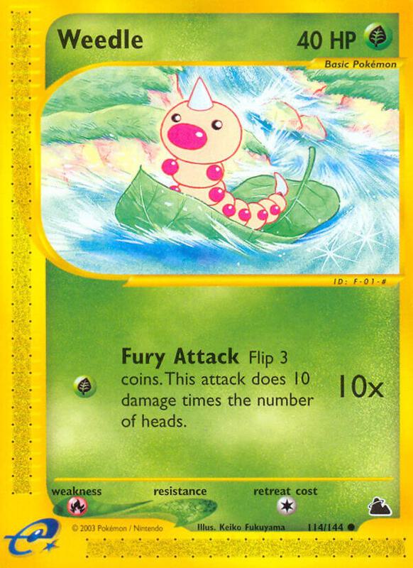Weedle - Skyridge - #114