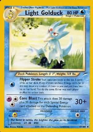 Light Golduck - Neo Destiny - #47