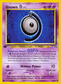 Unown D - Neo Discovery - #47 (1st Edition)