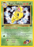 Koga's Kakuna - Gym Challenge - #47 (1st Edition)