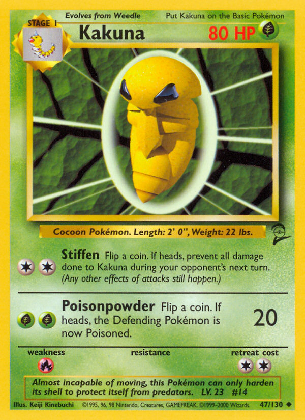 Kakuna - Base Set 2 - #47