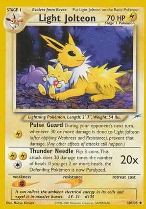 Light Jolteon - Neo Destiny - #48