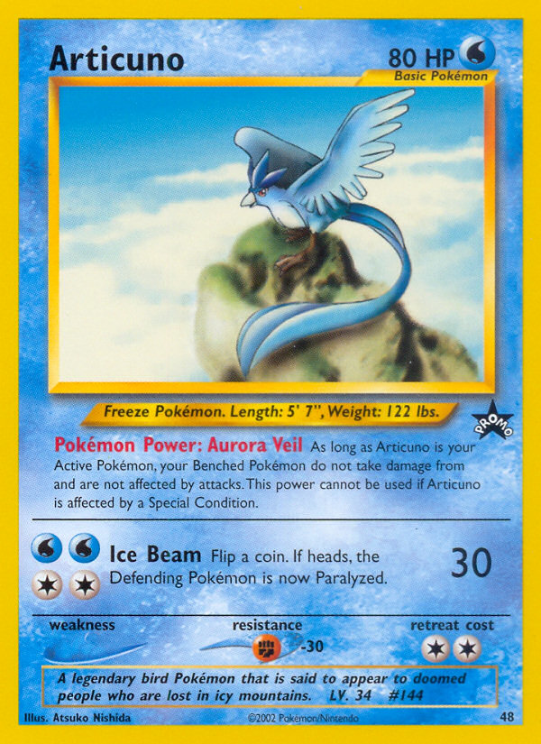 Articuno - Black Star Promo - #48