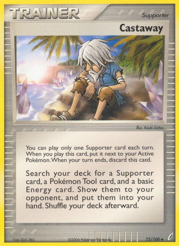 Castaway - EX Crystal Guardians - #72